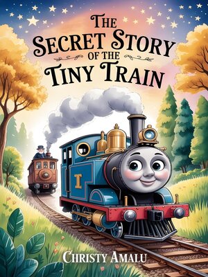 cover image of THE SECRET STORY OF THE TINY TRAIN